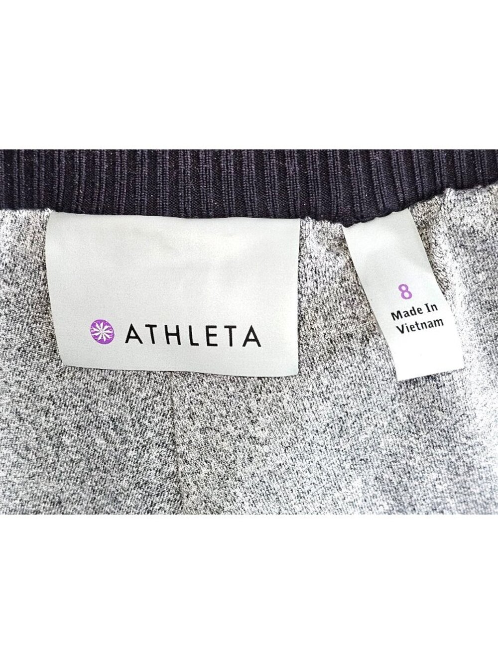 Athleta Women's Black Midtown Trouser Drawstring Hem Lined Pants Size 8 1706 - Picture 8 of 15